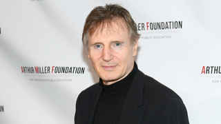 Liam Neeson recommits to doing action movies until we all "really" laugh <em></em>